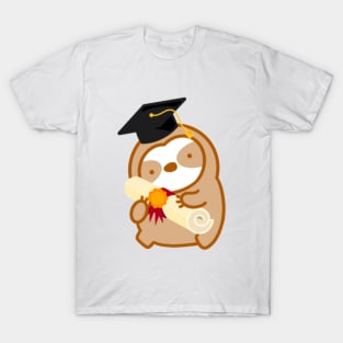 Cute Happy Graduation Sloth T-Shirt